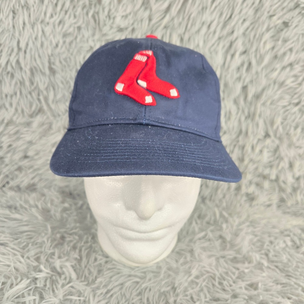 OC Sports Boston Red Sox Baseball Cap‎ Mens OSFM Navy Blue MLB Dad Hat